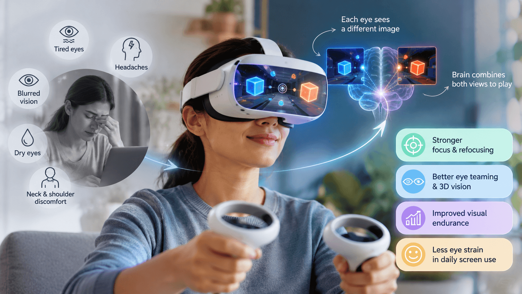 How Doctors Are Now Using VR Games to Treat Digital Eye Strain