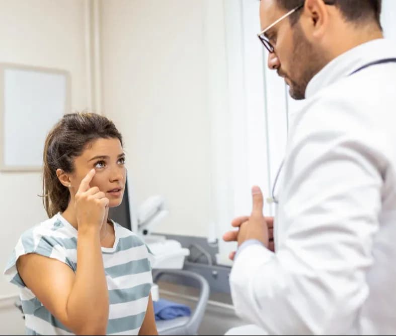 वयस्कों में लक्षण