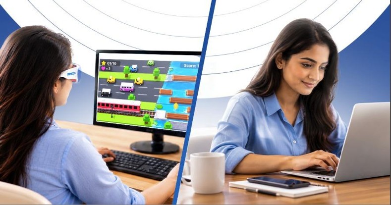 Digital visual training helps treat disorders associated with close work