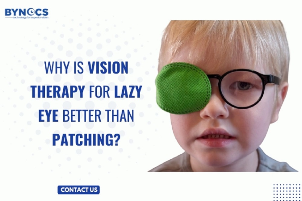 რატომ არის მხედველობითი თერაპია ზარმაცი თვალისთვის, ვიდრე პაჩინგი?
